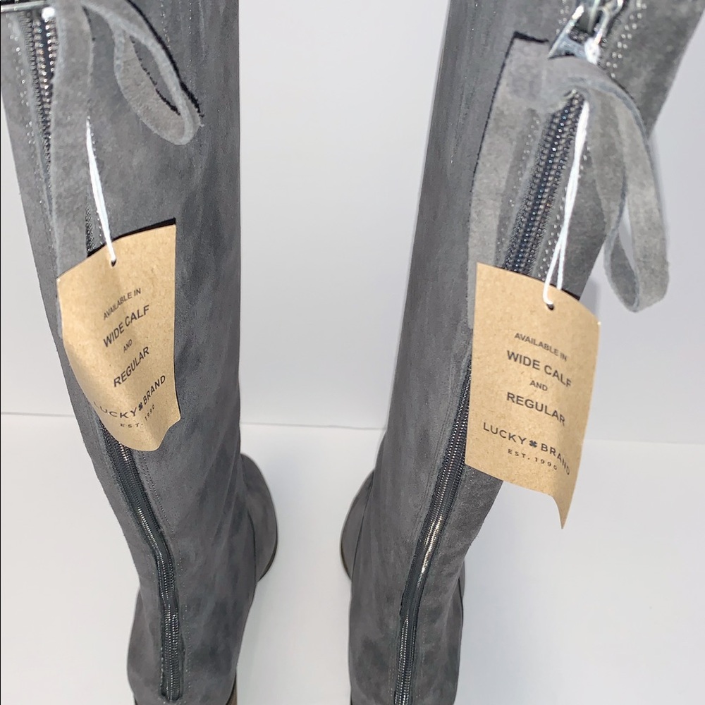 Lucky Brand Knee high Suede Boots - Picture 5 of 5